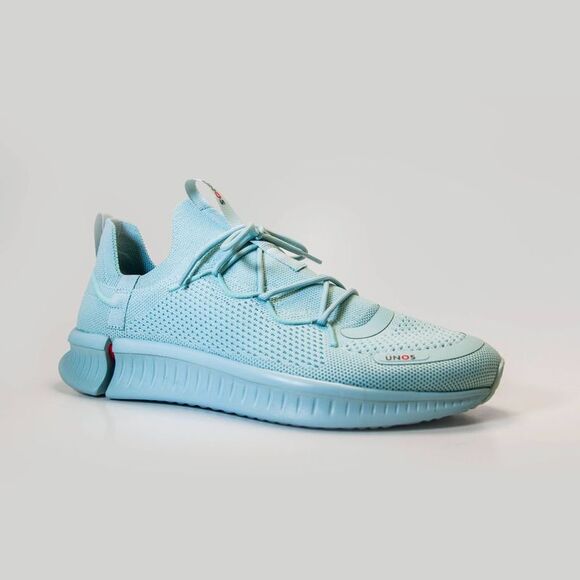 Open Box - UNOS BY SZ -  Adult Sneakers - Light Blue M 3.5-4.5/W Blue - Picture 2 of 6